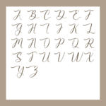 Large Customized Grey Wall Clock