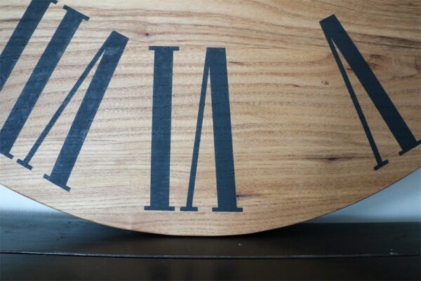Red Elm Wall Clock