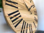 Large 26" Solid Poplar Hardwood Farmhouse Wall Clock (in stock)