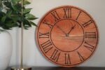 Locust 18" Hardwood Large Wall Clock (in stock)